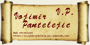 Vojimir Pantelejić vizit kartica